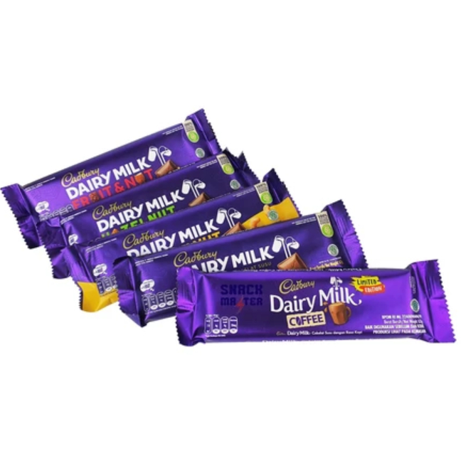 

CADBURY Milk / Fruit Nut / Hazelnut / Cashew Nut 62g