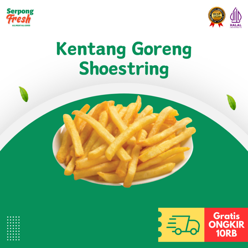 

Aneka Kentang Goreng Crinckle Shoestring Straight Mega Jacket Wedges Frozen Food