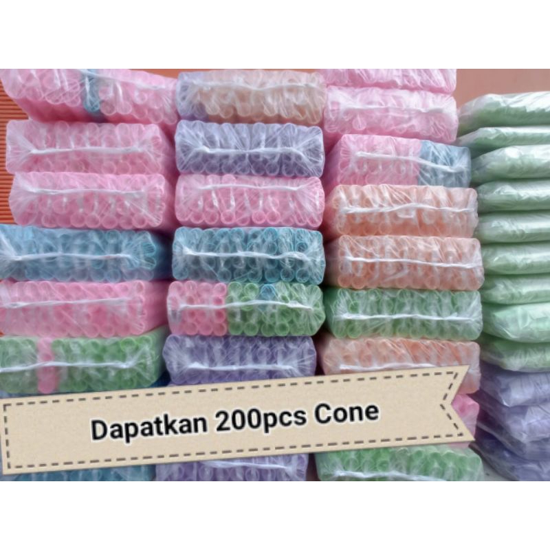 CONE ES KRIM DIAMETER 3,5 CM isi 200PCS