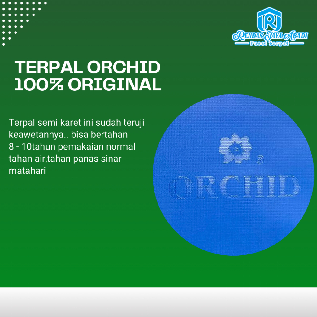 Xcamellyaa Kolam Terpal Bulat Fullset Orchid Diameter 2,5 Tinggi 1