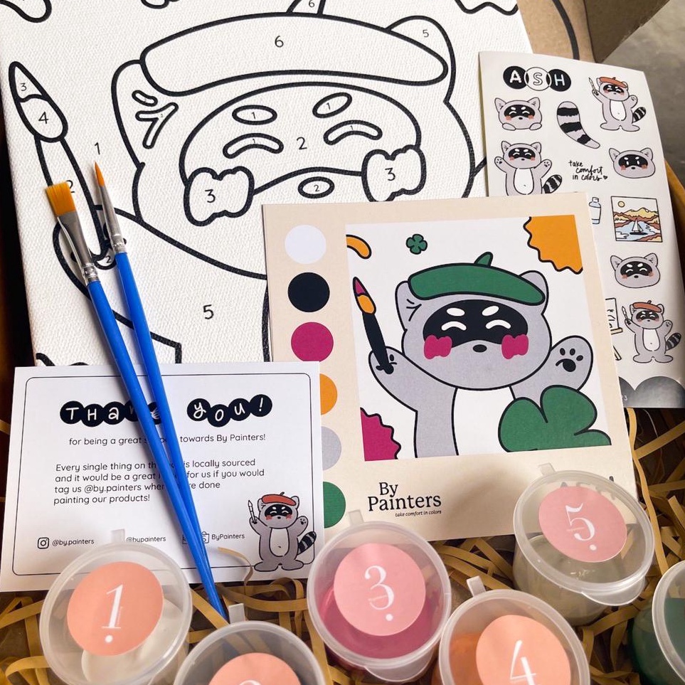 

Update Terheboh Paint By Number ASH ByPainters Painting Set 2x2cm Kanvas 6 Akrilik Kit Melukis
