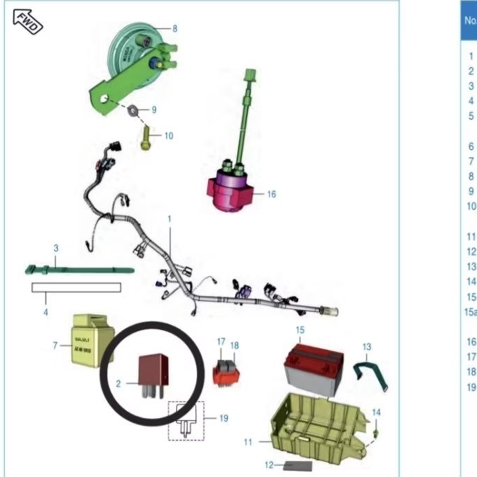RELAY KTM LAMPU KIPAS RADIATOR DUKE RC ADV 200 250 390 RELAY INTERLOCK KTM