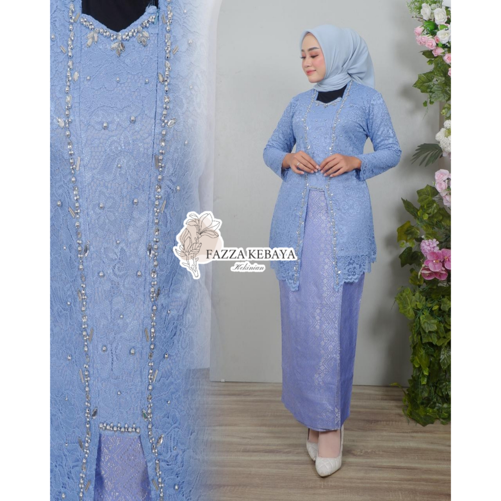 FZ - KEBAYA KUTU BARU BROKAT PAYET/ KEBAYA KUTU BARU/ KEBAYA MODERN