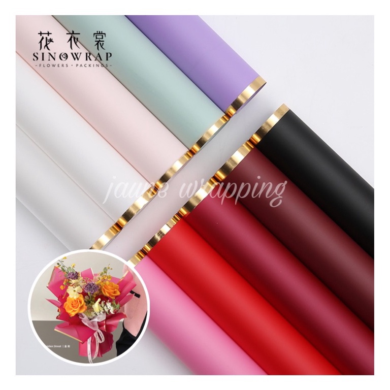 

Dijamin Baru 1PAK2LEMBAR JFZ Kertas Buket Bunga Flower Wrapping Paper Cellophane
