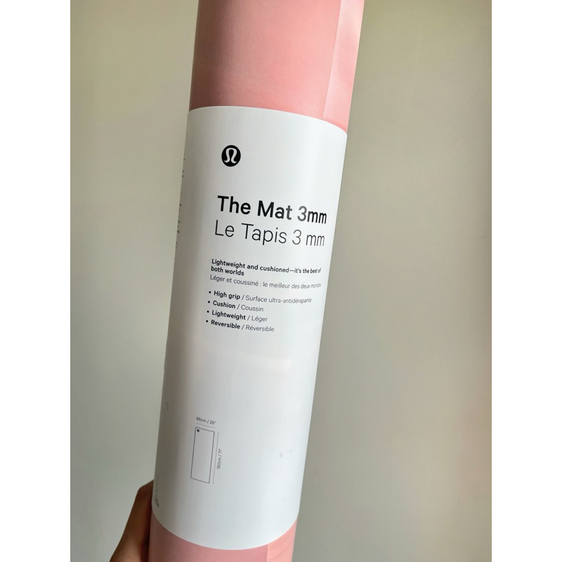 LULULEMON YOGA MAT 3mm Reversible