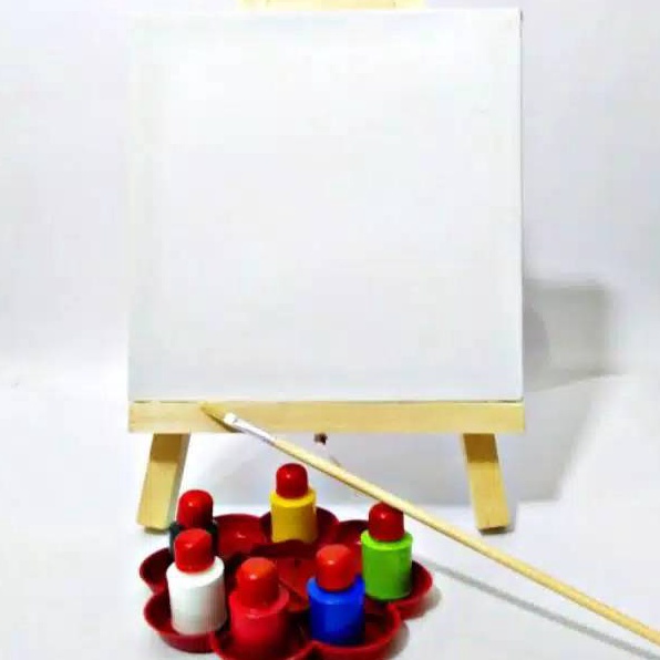 

Serbu Produk Paket Komplit kanvas 2x2cm Standing easel Cat Akrilik koas valet