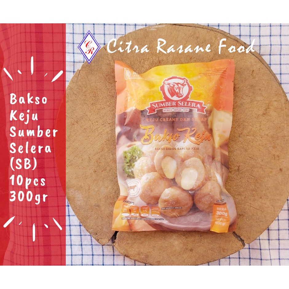 

Bakso Keju / Bakso Sapi Isi Keju Sumber Selera (SB) Isi 10pcs 300gr