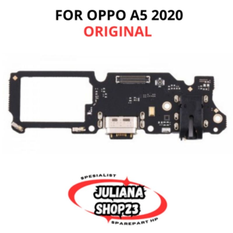 PAPAN CAS OPPO A5 2020 / KONEKTOR CHARGER OPPO A5 2020 / PCB BOAR CHARGER OPPO A5 2020