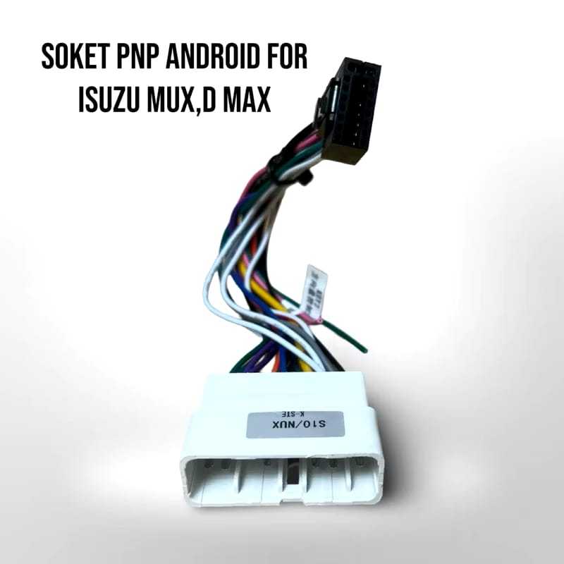 Soket PNP Android Isuzu Dmax MUX