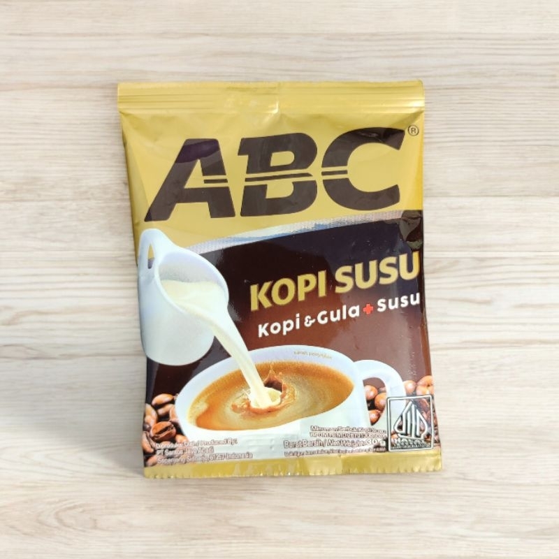 

Kopi ABC susu Instan Eceran Sachet Murah / Kopi Gula Susu ABC 3 in 1