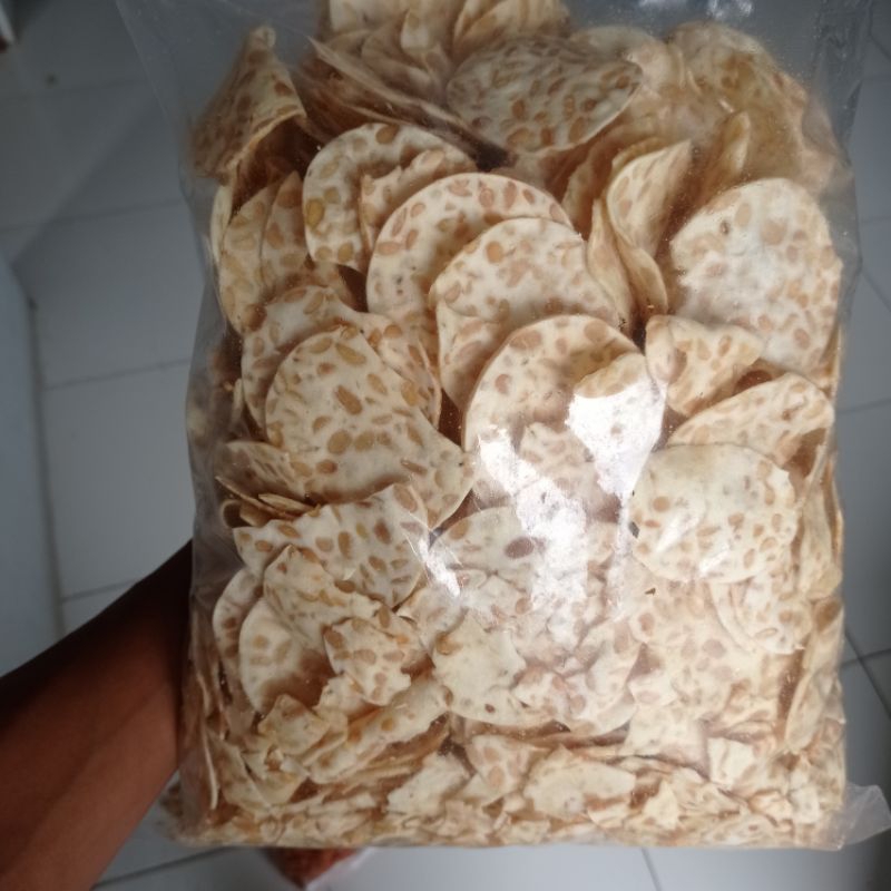 

kripik tempe sagu 500 gram crispy oven mini murah