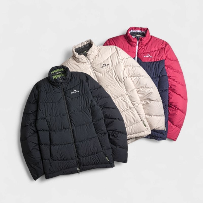 Jaket Kathmandu epiq down v2 mid night navy no hooded original