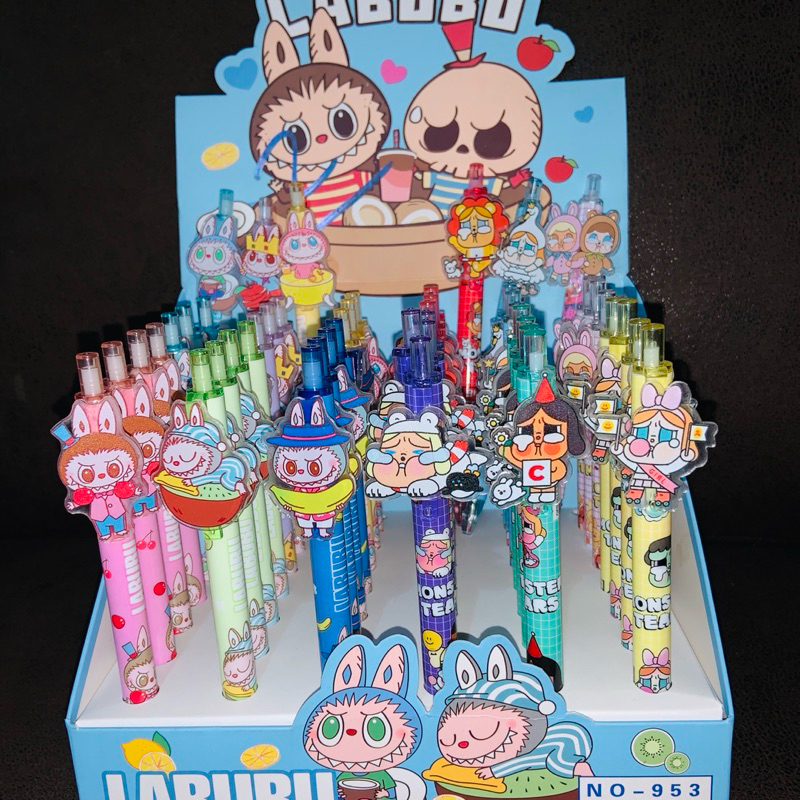 

PULPEN GEL 0,5MM | PEN GEL | PULPEN LABUBU LUCU | PULPEN MONSTER TEARS CRY BABY | PULPEN HITAM | ALAT TULIS | STATIONERY PULPEN