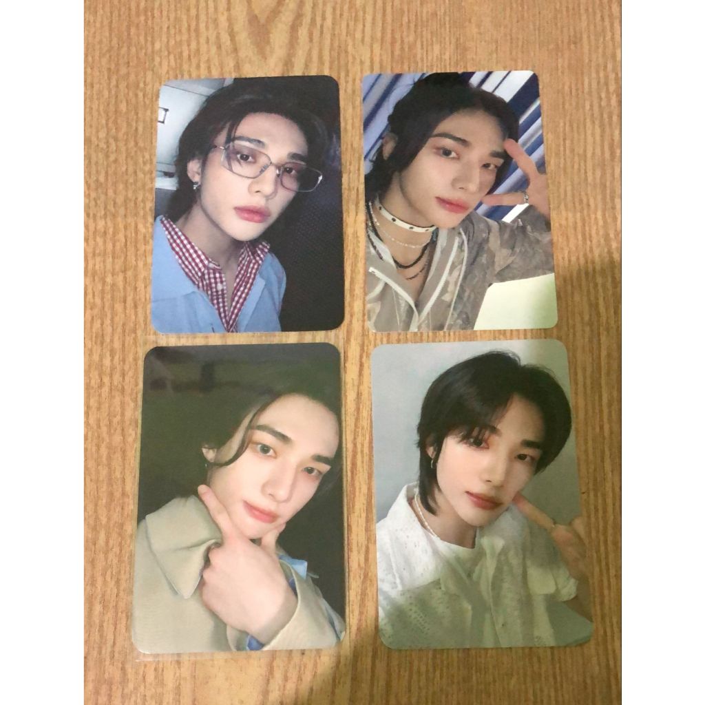 READY STOCK POB PHOTOCARD HYUNJIN ATE ALBUM MMT, JYPSHOP, SWKR, MAKESTAR VC STRAY KIDS