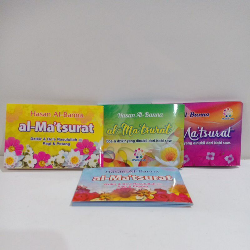Al-matsurat Do'a & Dzikir Rasulullah Pagi dan Petang Hasan Al-Banna Ukuran Kecil