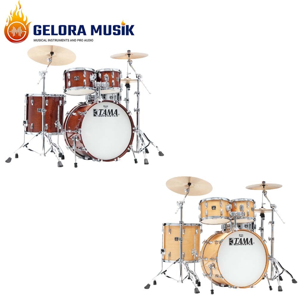 Drum Set Tama Superstar Limited SU42RS + HB5W + HT230
