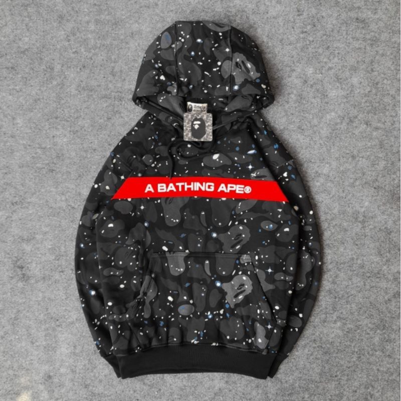 HOODIE BAPE FULL TAG IM PORT