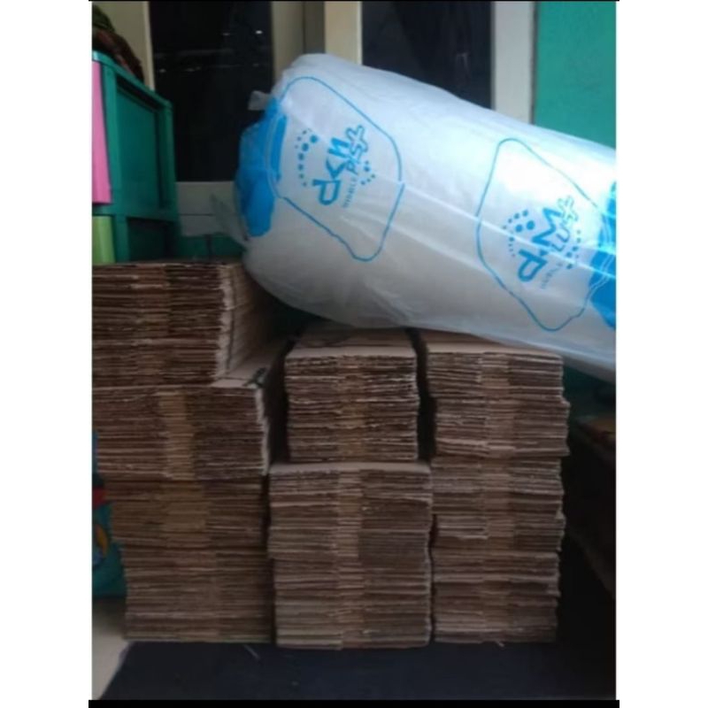 

bubble dan kardus tambahan paking