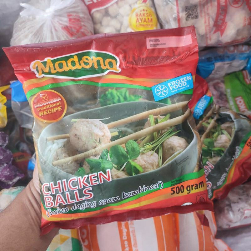 

pentol bakso Madona 500gr/bakso ayam premium Madona