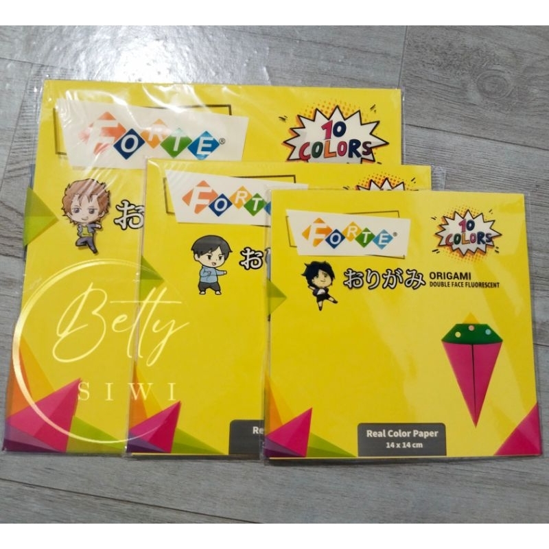

Kertas Origami Two side merk Forte