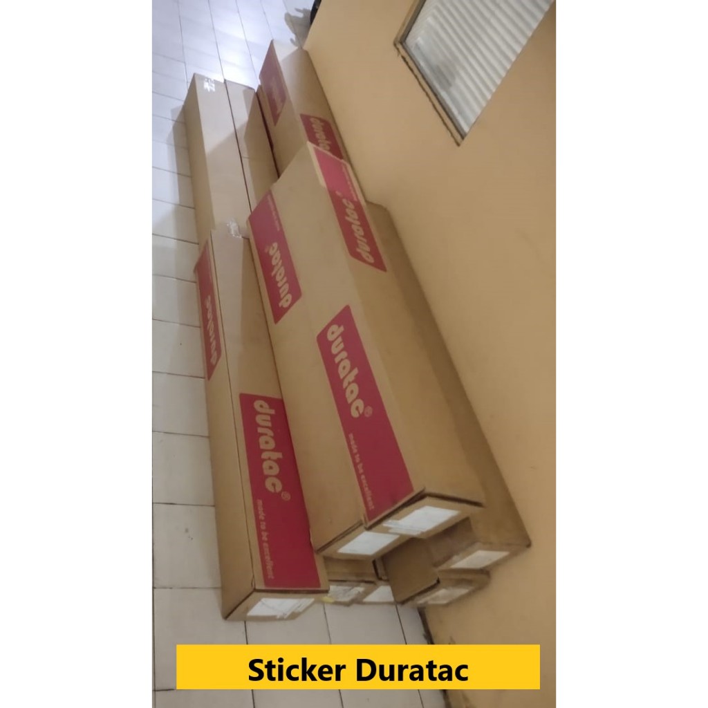 

Sticker Vinyl Duratac White Gloss (Roll) Untuk Digital Printing
