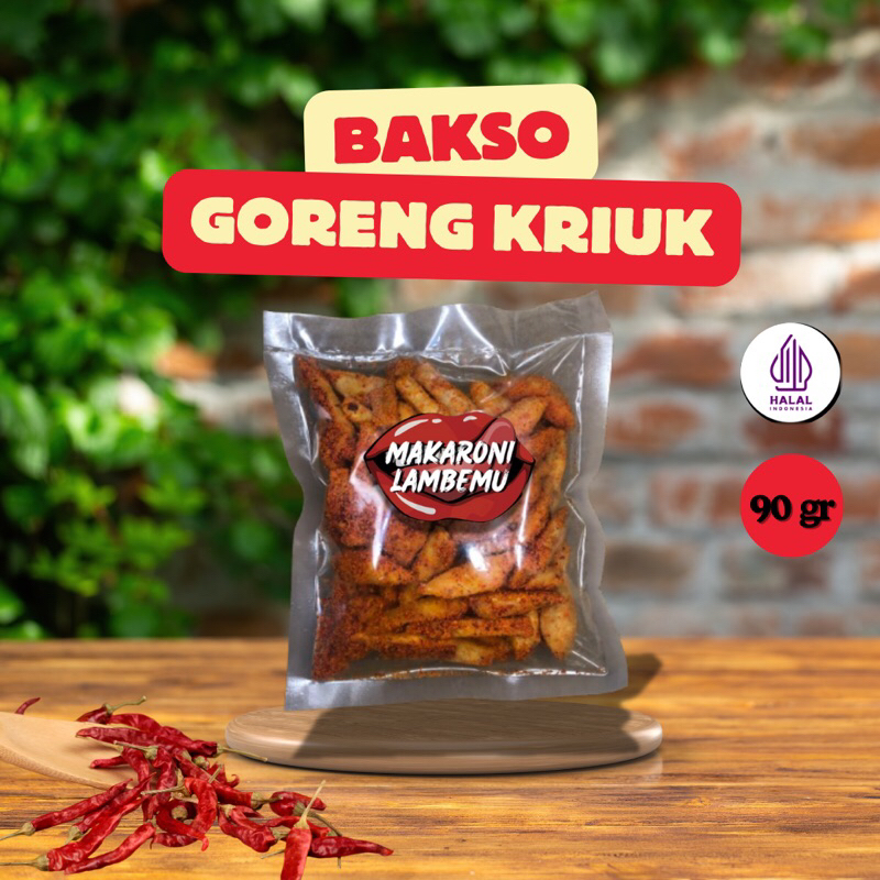 

BASRENG BAKSO GORENG KRIUK PEDAS LAMBEMU/BAKSO GORENG KRIUK BAWANG DAUN JERUK/BASRENG PEDAS DAUN JERUK
