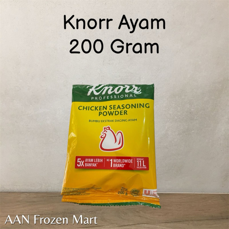 

KNORR AYAM / KNORR CHICKEN SEASONING POWDER 200g