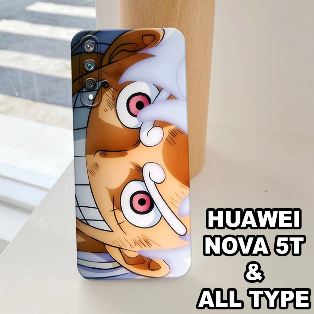 G33 - Silikon HUAWEI NOVA 5T - Softcase pro camera HUAWEI NOVA 5T - Motif ANIME - Bahan  Karet Lentu