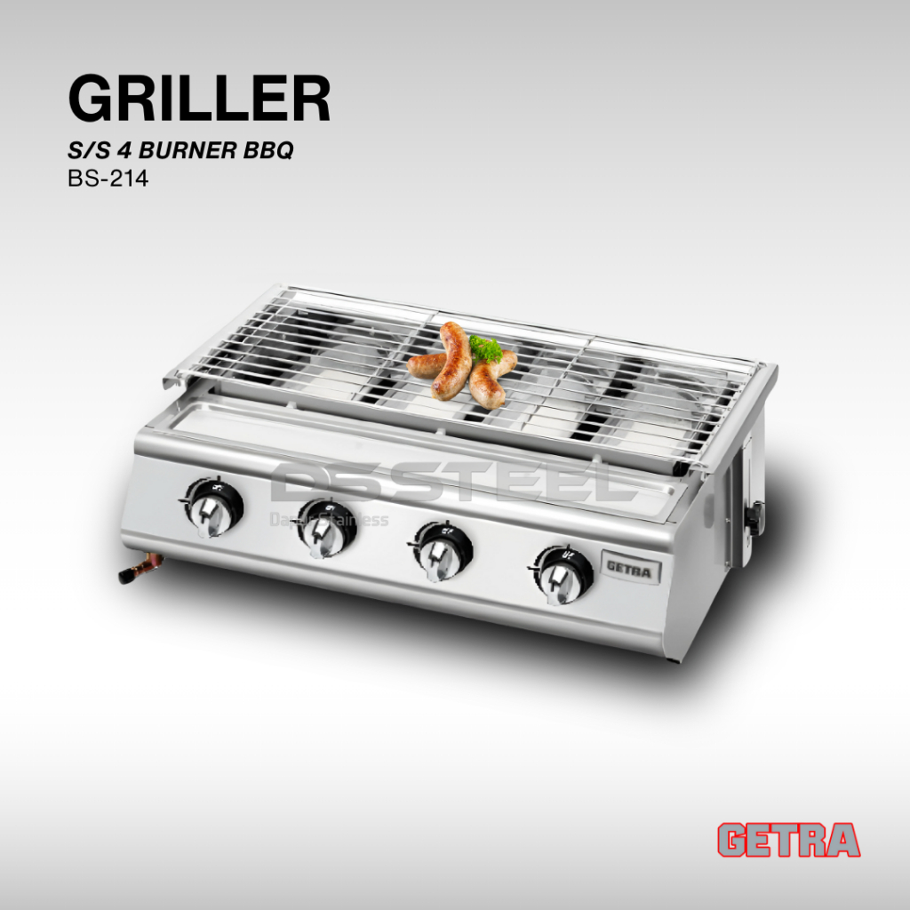 GETRA Gas Griller BS-214 / Pangganan Sate Sosis Ikan GETRA BS 214 / Kompor Bakaran Sosis GETRA BS214
