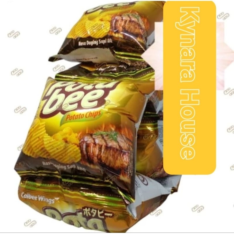 

Potabee Snack Potato Chips BBQ 10x15gr