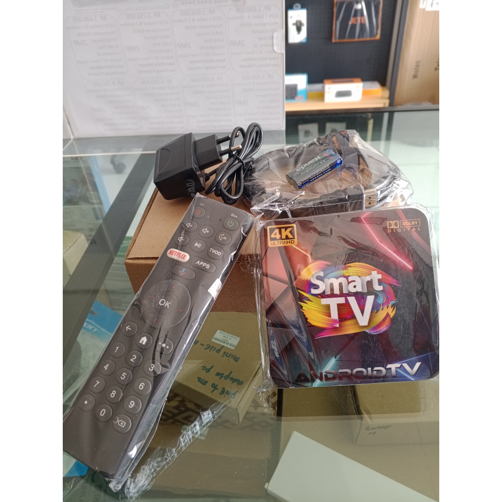 STB ZTE ZXV10 B860H Smart TV Android Ram 2/8GB sudah Voice