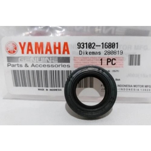 93102-16801 Seal Engkol Yamaha Jupiter MX, Vega ZR, Jupiter Z, Z New, Z1, Force YGP ORI
