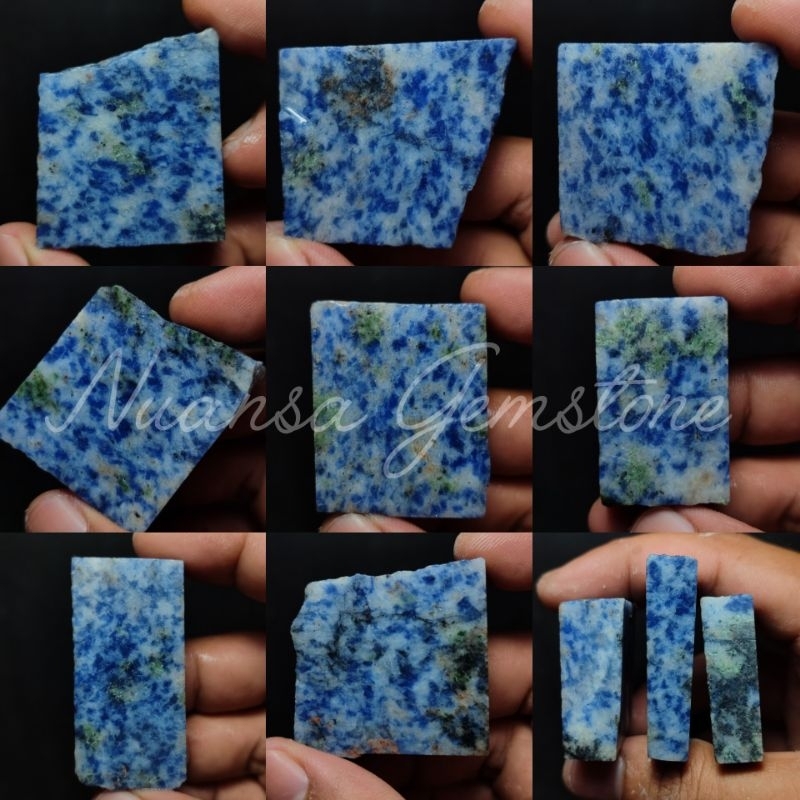 GIOK ANNABEL /Bongkahan batu giok/Bahanan giok/lempengan batu giok annabel