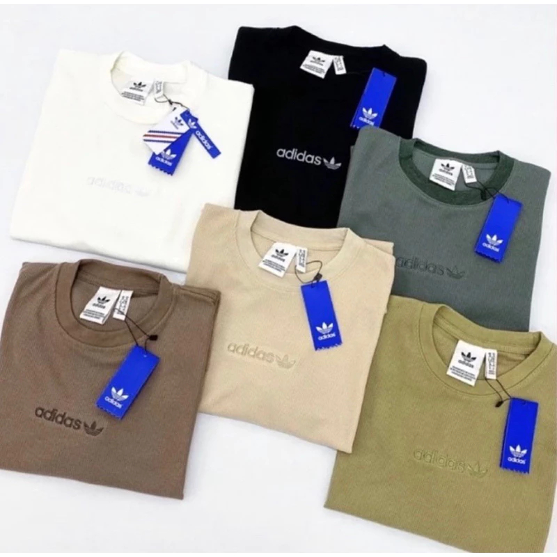 Kaos T-shirt / Oversized Pria / Adidas Waffle Tee Oversized Unisex