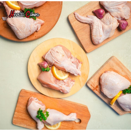 

HealTI CIKEN Healthy Chicken Ayam Sehat Probiotik Potong 10 Halal 0,9-1 kg