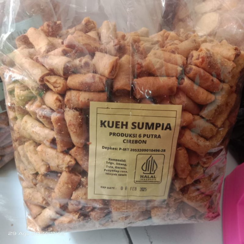 

sumpia udang renyah gurih 1 kg