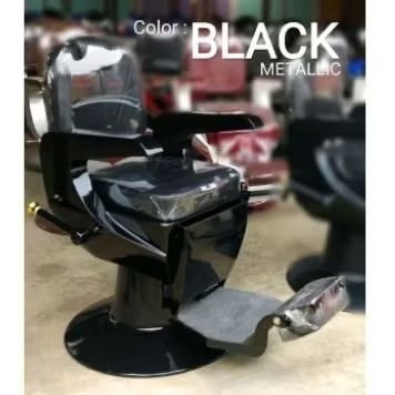 KURSI BARBER/KURSI BARBERSHOP/KURSI MEDAN HITAM GLOSSY
