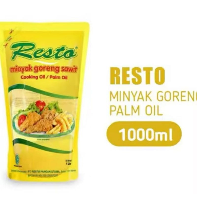 

Minyak goreng Resto 1Liter