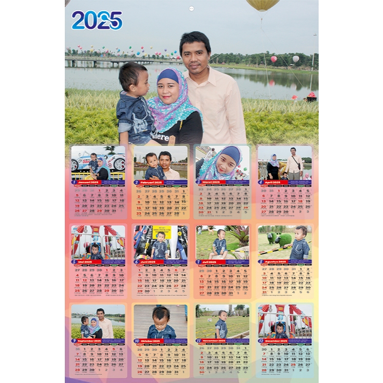 

Kalender 2025 Custom 13 Foto
