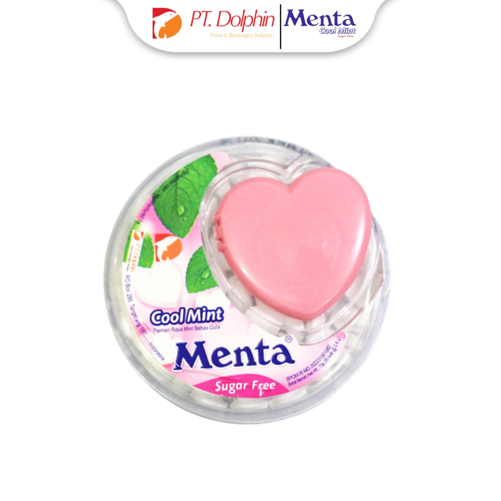 

MENTA CANDY PEPPERMINT FLIPTOP - Permen Menta - Permen Mint (Bebas Gula) - Mint