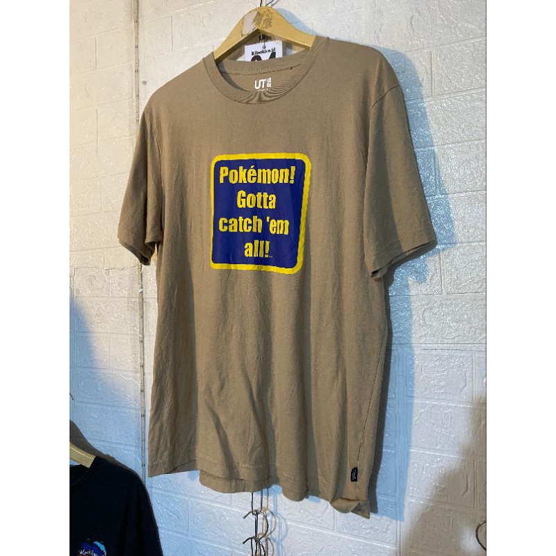 Kaos Uniqlo UT Pokemon Size XL
