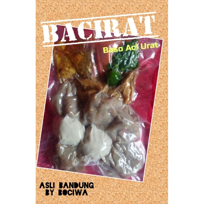 

Baso Aci Urat Paket 1 Bacirat Asli Bandung Bociwa