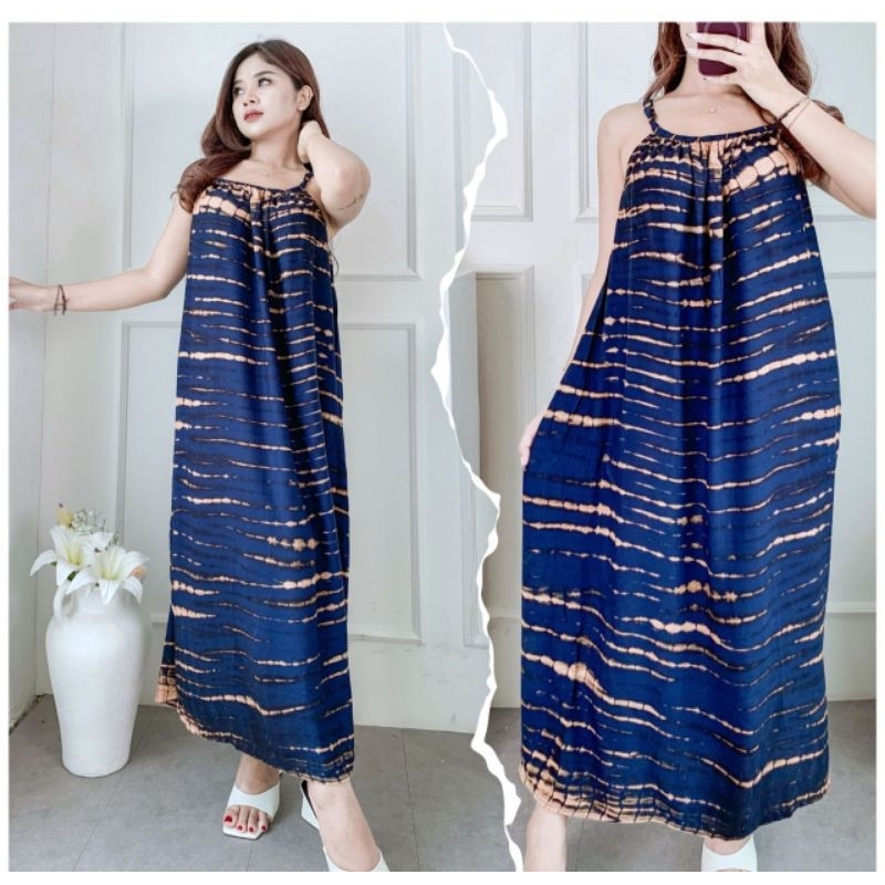 daster bali rok panjang tali pundak Lowback