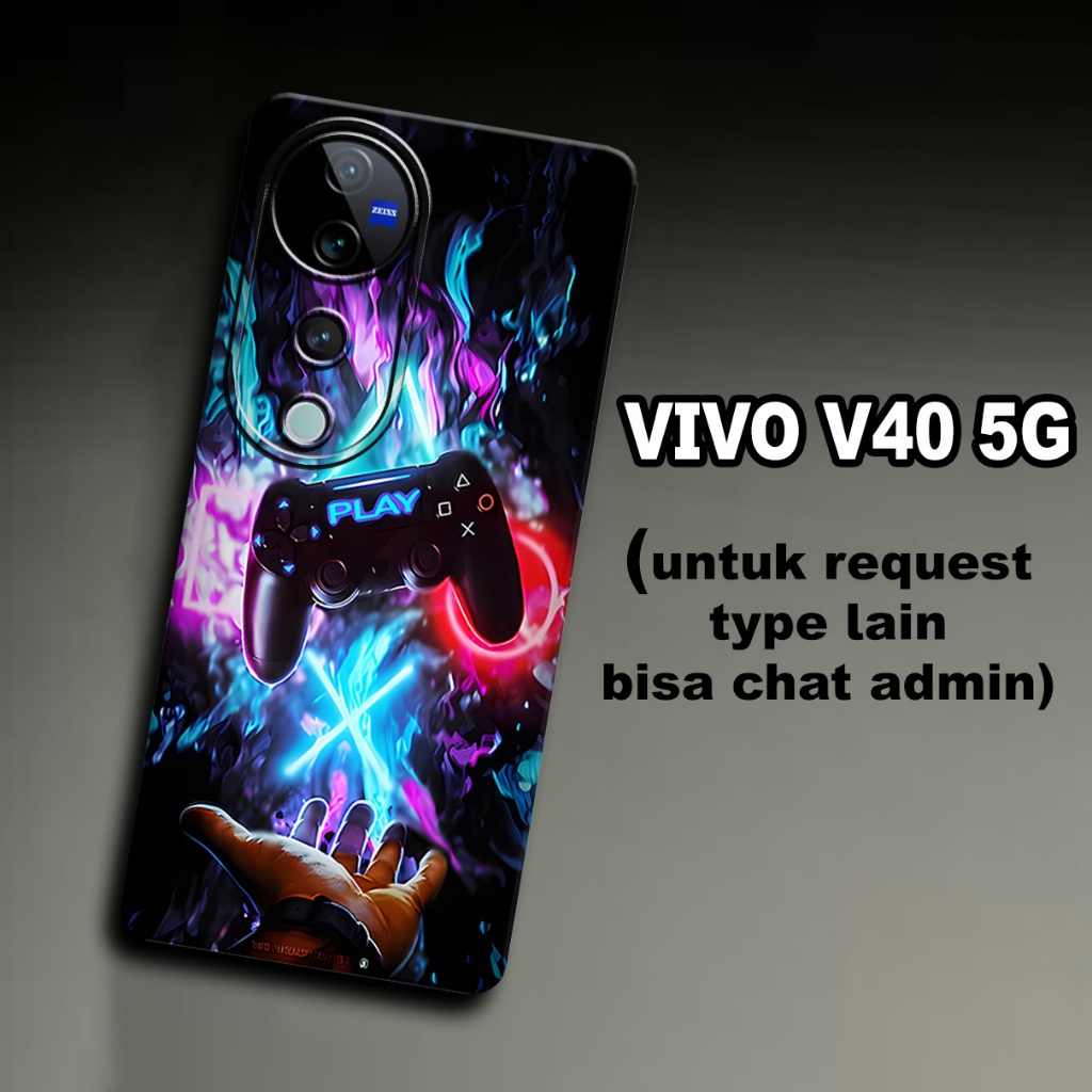 CC19/ Softcase karet lentur untuk VIVO V40 5G/Motif cowok/case VIVO V40 5G/kesing VIVO V40 5G /silic