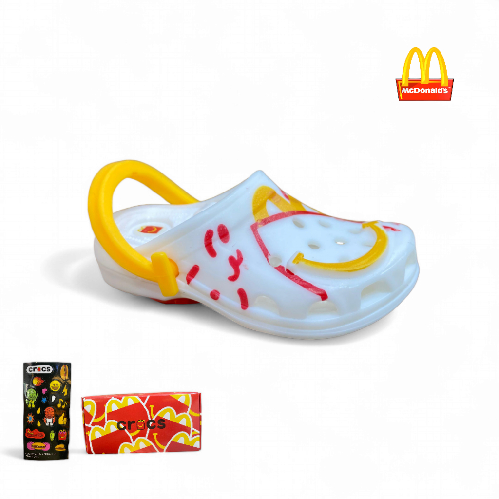 GANTUNGAN CROCS X MCD HAPPY MEAL KEYCHAIN CROCS MCD HAPPY MEAL