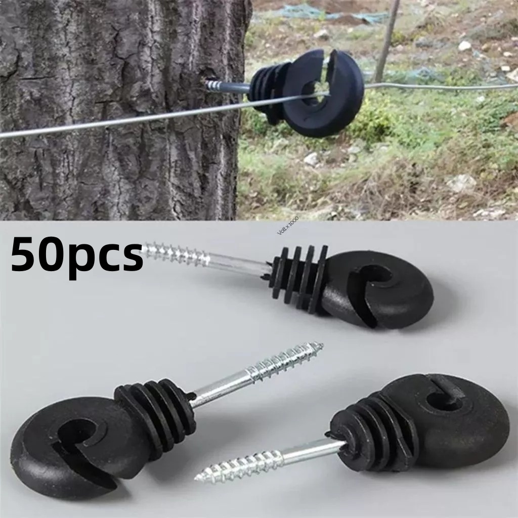 Ring Insulator paket 50 pcs Termurah dan berat 1kg ring kawat pagar listrik kejut