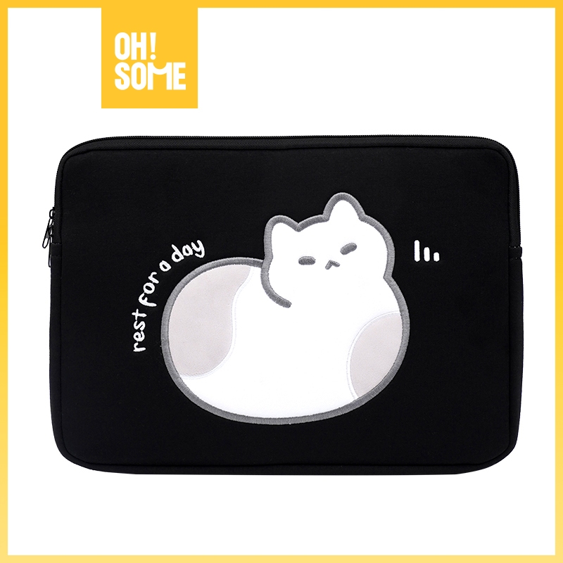 OHSOME cute cat  13"-14" Laptop Bag/Tas Laptop Sleeve Case/Laptop Bag/Briefcase/