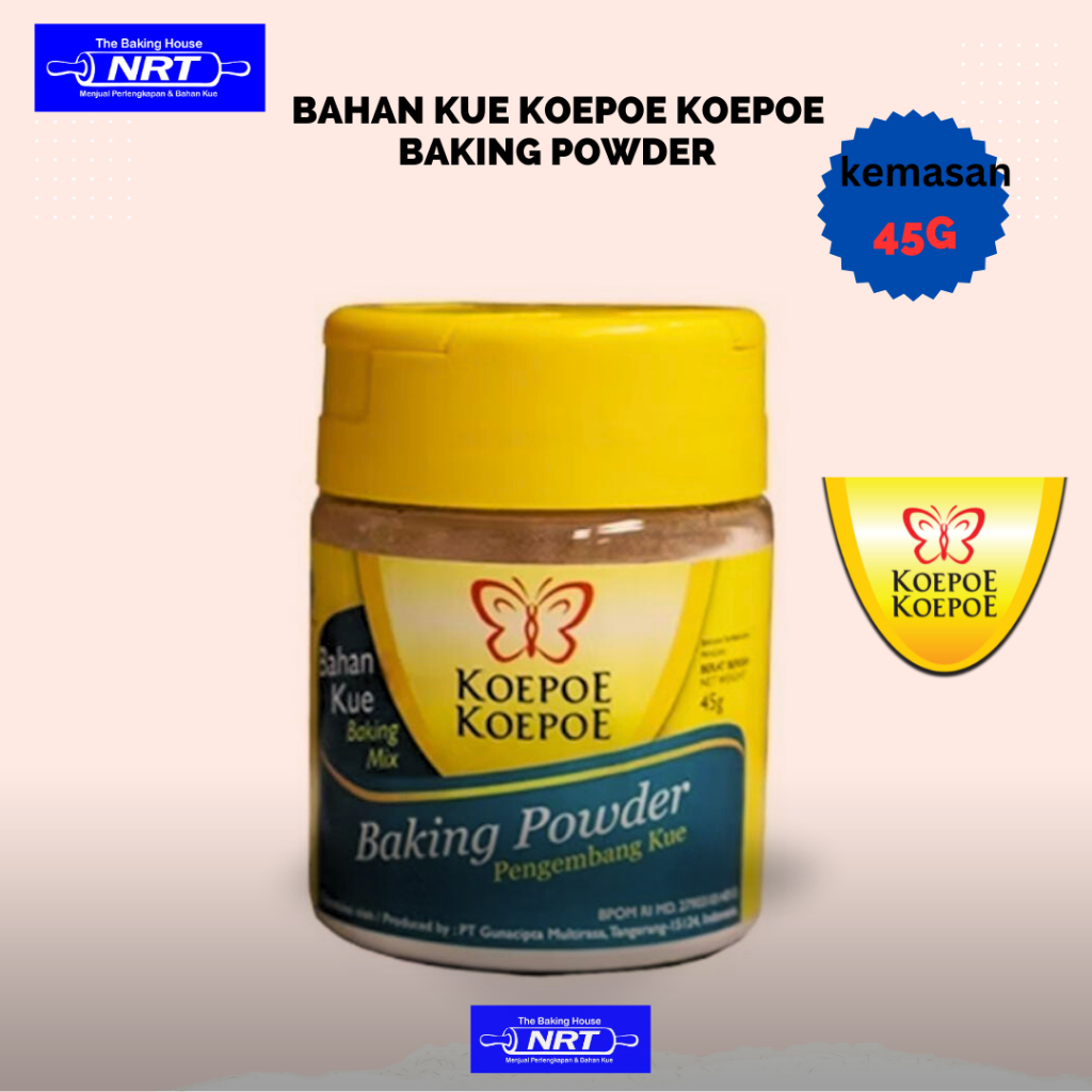 

Baking powder koepoe koepoe 45g