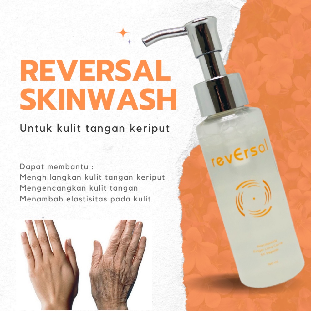 KODE N6R8 Reversal Skin Wash Untuk Kulit Keriput Krim Tangan Keriput Kulit Kasar Kulit Kusam Sudah B
