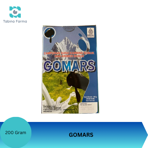 

Gomars Susu Kambing putih bubuk 200 Gram